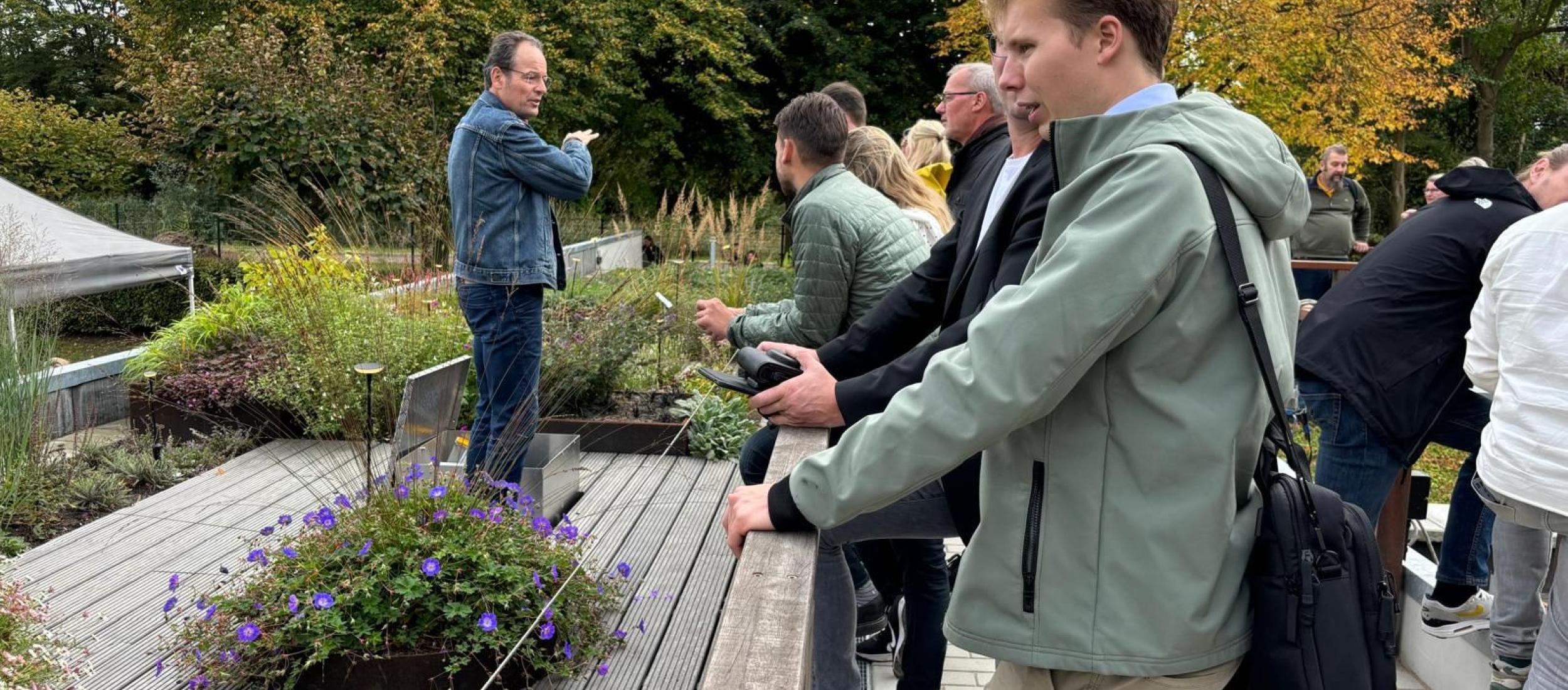 Opening groen onderwijsdak