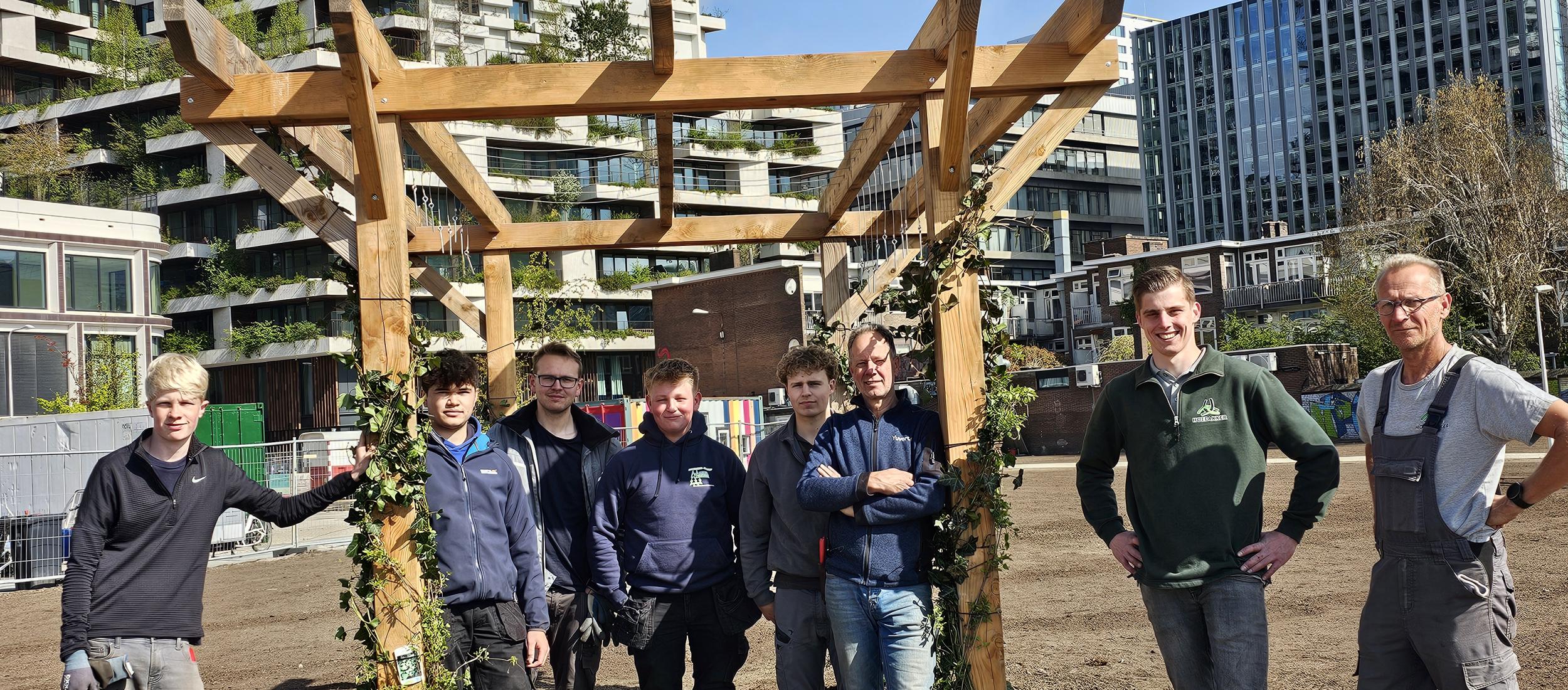 Onderzoek naar effecten stadspergola's