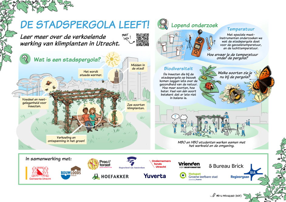 Stadspergola visualisatie