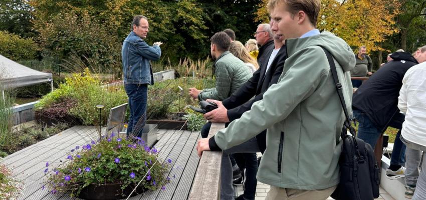 Opening groen onderwijsdak