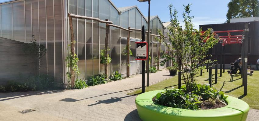 Groen schoolplein vmbo Utrecht