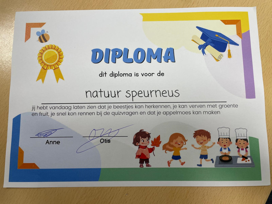 Natuureducatie Certificaat