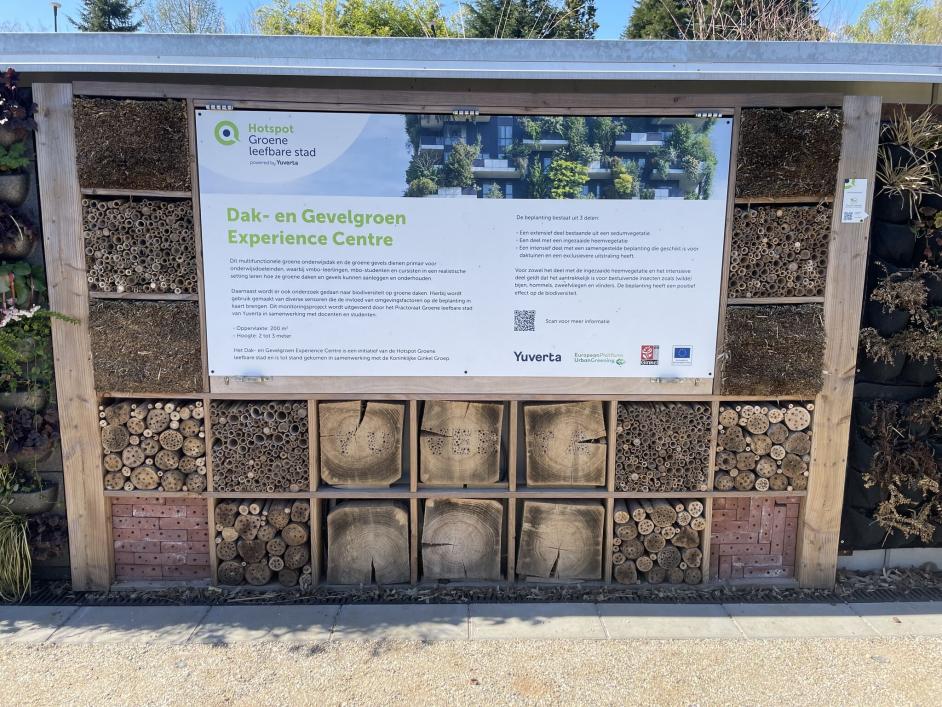Dak- en gevelgroen experience centre